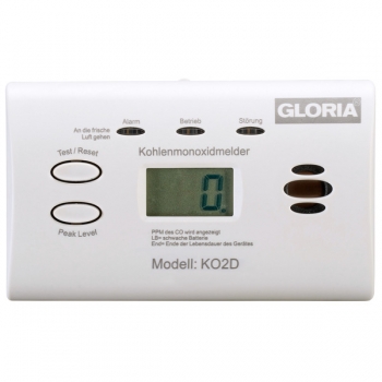 CO-Melder Gloria® - KO2D mit Digitalanzeige