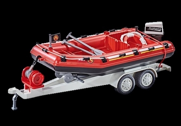 Playmobil Feuerwehrschlauchboot