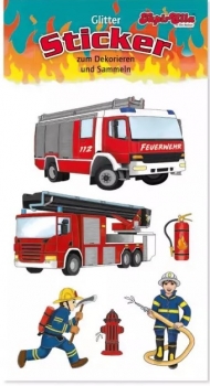 Aufkleber FEUERWEHR Signet Kontur - Feuerwehronlineshop