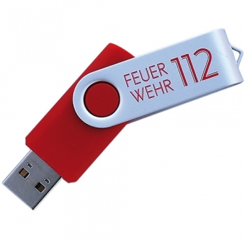 USB-Speicher Feuerwehr mit Geschenkbox